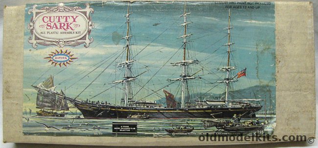 Aurora 1/260 Cutty Sark Clipper - YMBC, 432 plastic model kit